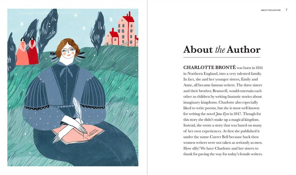 „Jane Eyre", kinderguide ilustrat, Moppetbooks US 