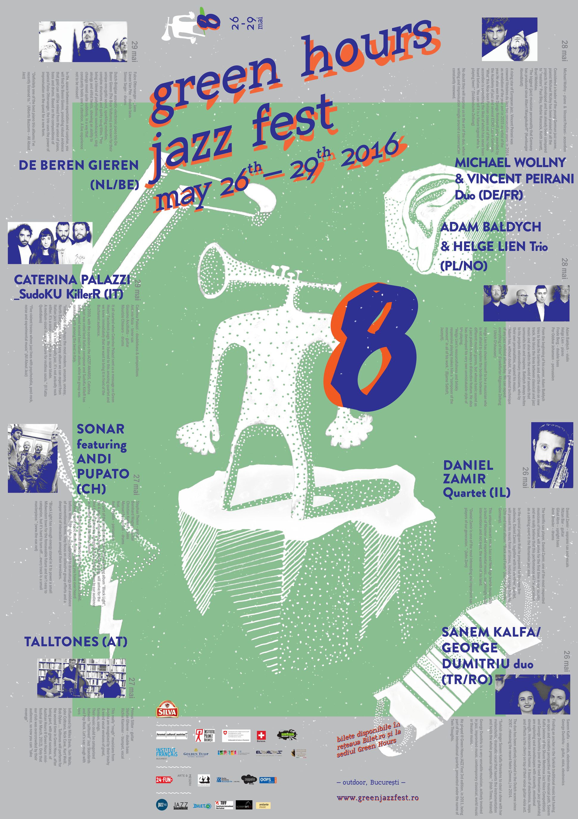 Identitate vizuala pentru festival de jazz 