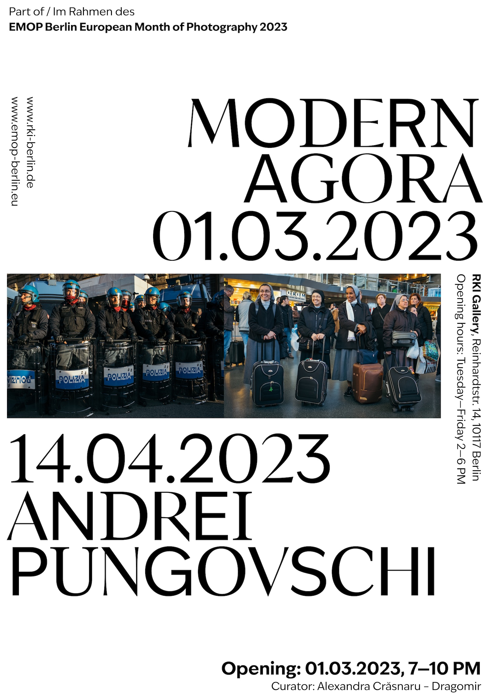 Modern Agora Poster | Romanian Design Week