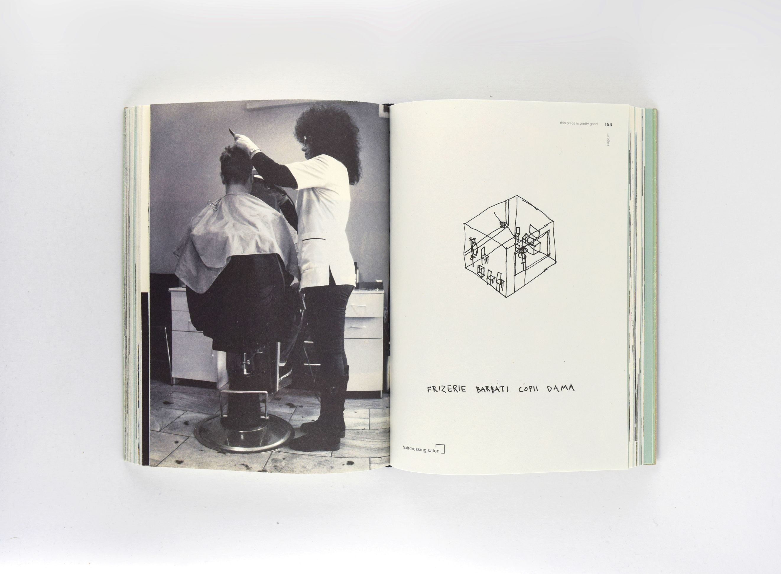 Spatial engagement with Brăila’s latency (book design) 