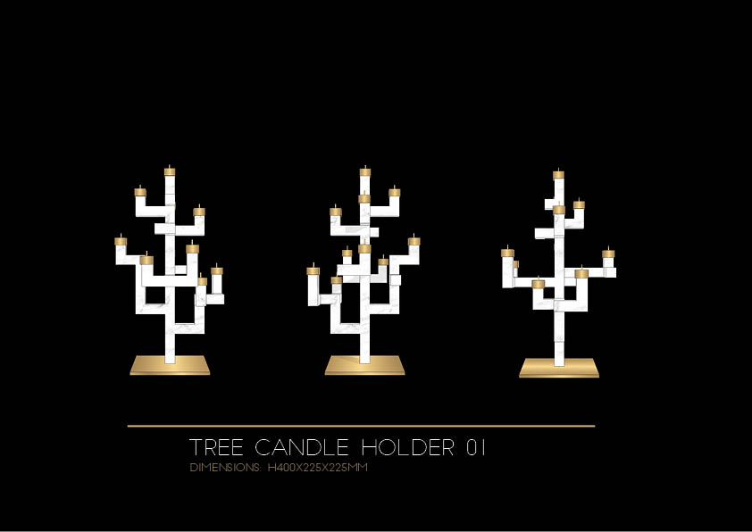 Tree Candle Holder